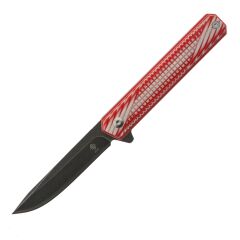 Nóż Womsi Wolf Red-White G10 S90V