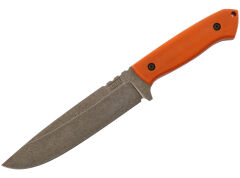 Nóż ZA-PAS Expandable Stonewash G10 Orange
